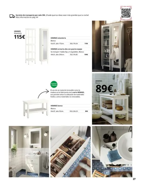IKEA Spain Offers from 19 February to 31 August 2026 Bathrooms Offers - Page 27