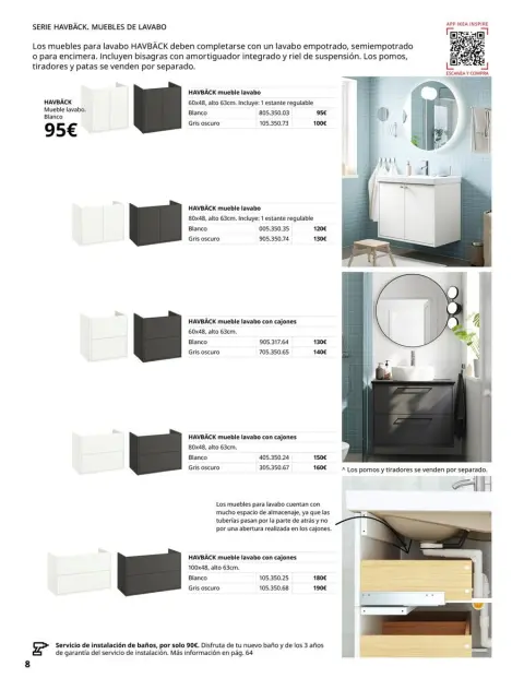 IKEA Spain Offers from 19 February to 31 August 2026 Bathrooms Offers - Page 8