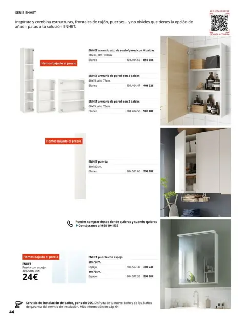 IKEA Spain Offers from 19 February to 31 August 2026 Bathrooms Offers - Page 44