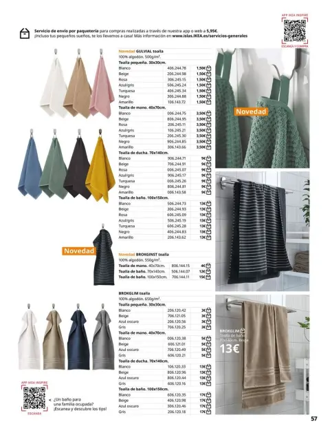 IKEA Spain Offers from 19 February to 31 August 2026 Bathrooms Offers - Page 57