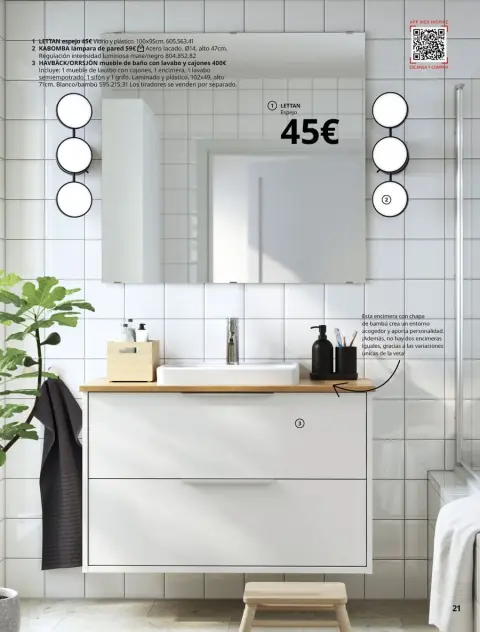IKEA Spain Offers from 19 February to 31 August 2026 Bathrooms Offers - Page 21