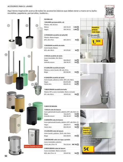 IKEA Spain Offers from 19 February to 31 August 2026 Bathrooms Offers - Page 52