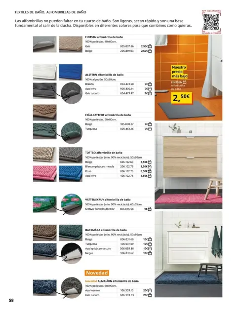 IKEA Spain Offers from 19 February to 31 August 2026 Bathrooms Offers - Page 58