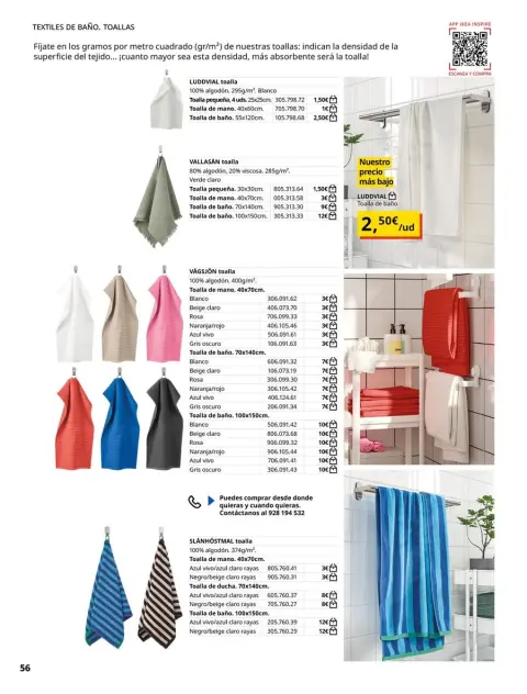 IKEA Spain Offers from 19 February to 31 August 2026 Bathrooms Offers - Page 56