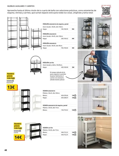 IKEA Spain Offers from 19 February to 31 August 2026 Bathrooms Offers - Page 48