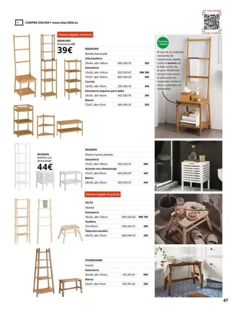 IKEA Spain Offers from 19 February to 31 August 2026 Bathrooms Offers - Page 47
