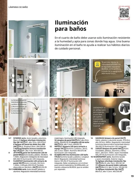 Offres IKEA Espagne de 25 février à 31 août 2026 Offres d'Éclairage et de Maison Intelligente - Page 19