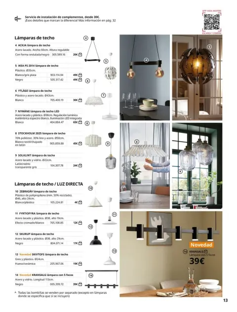 Offres IKEA Espagne de 25 février à 31 août 2026 Offres d'Éclairage et de Maison Intelligente - Page 13