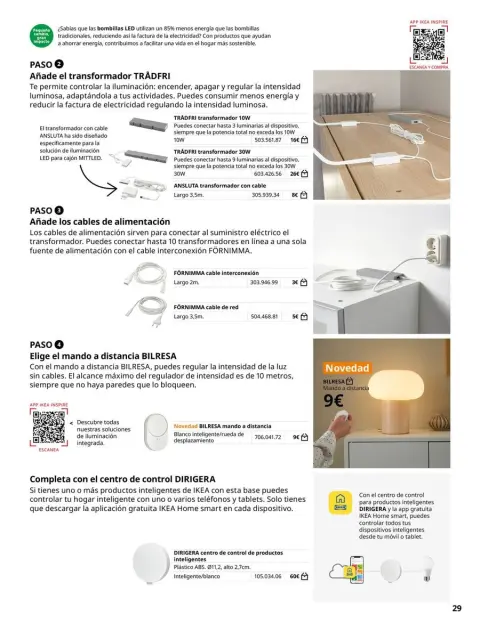 Offres IKEA Espagne de 25 février à 31 août 2026 Offres d'Éclairage et de Maison Intelligente - Page 29