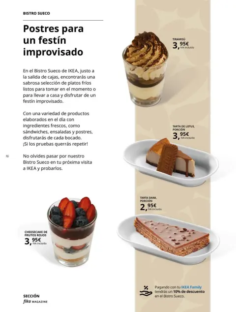 Offres IKEA Espagne de 1 janvier à 31 mars 2026 Fika Magazine - Page 16