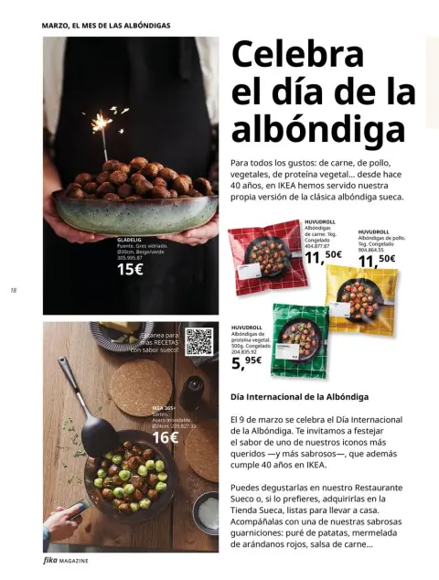 Offres IKEA Espagne de 1 janvier à 31 mars 2026 Fika Magazine - Page 18
