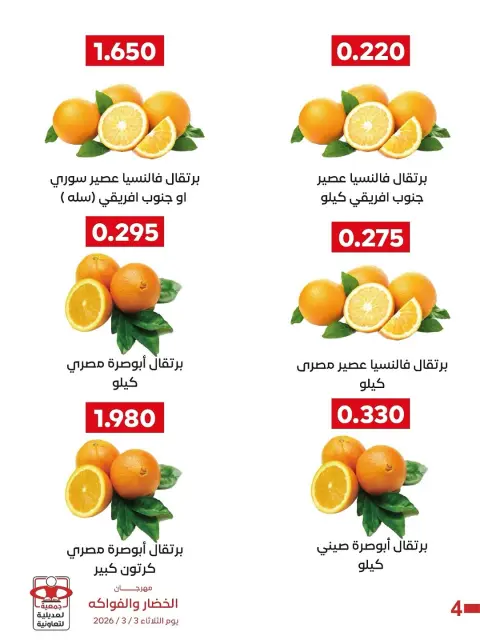 عروض جمعية العديلية الكويت الثلاثاء 3 مارس 2026 عروض مهرجان الخضار والفواكه - صفحة 7