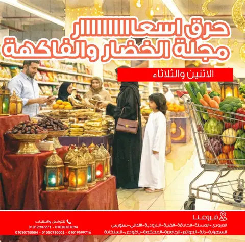 Offres Marchés de Ghallab Egypte de 2 à 3 mars 2026 Offres de fruits et légumes - Page 2