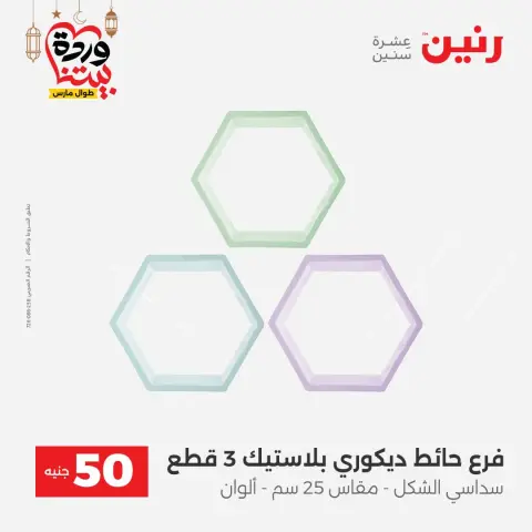 عروض رنين مصر من 3 حتى 4 مارس 2026 عروض الهدايا والديكورات - صفحة 5