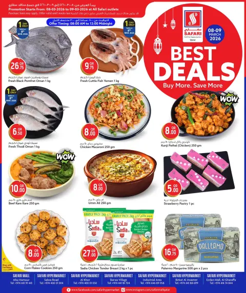 Ofertas de Hipermercado Safari Katar de 8 a 9 marzo 2026 Las mejores ofertas - Página 1