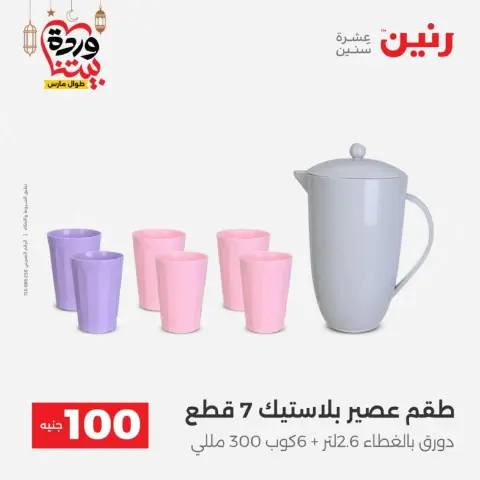 Raneen Egypt Offers from 10 to 11 March 2026 The 100 EGP Offer - Page 46