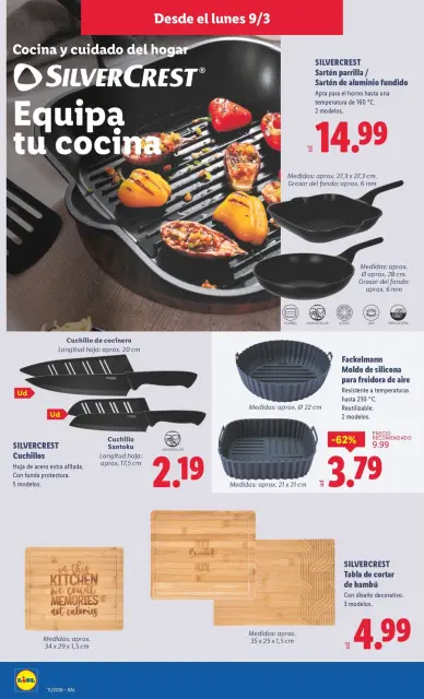 Ofertas de Lidl España de 9 marzo a 15 marzo 2026 Ofertas de bazar - Página 16