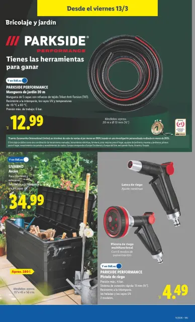 Ofertas de Lidl España de 9 marzo a 15 marzo 2026 Ofertas de bazar - Página 21