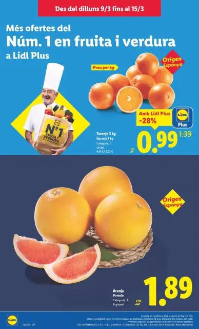 Ofertas de Lidl España de 9 marzo a 15 marzo 2026 ofertas semanales - Página 2