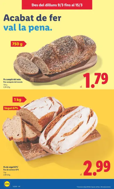 Ofertas de Lidl España de 9 marzo a 15 marzo 2026 ofertas semanales - Página 4