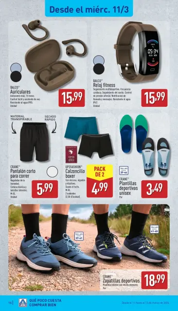 ALDI Spain offers from 9 March to 15 March 2026 How little it costs to buy well - Page 14