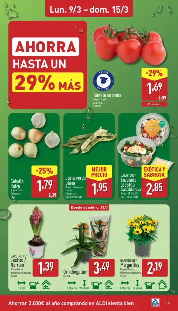 ALDI Spain offers from 9 March to 15 March 2026 How little it costs to buy well - Page 3