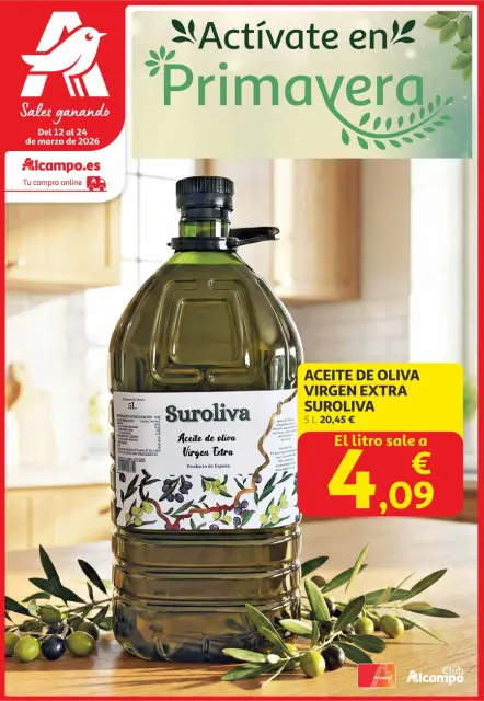 Ofertas de Alcampo España de 12 marzo a 24 marzo 2026 Actívate en Primavera - Página 1