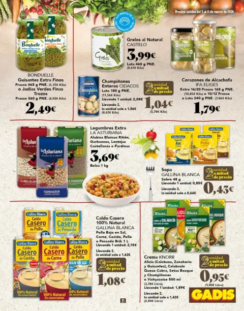 Ofertas de GADIS España de 5 marzo a 11 marzo 2026 ¿Nuevos precios? - Página 21