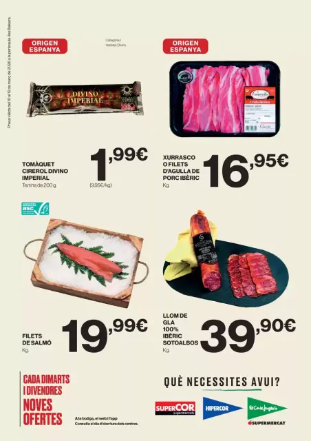Ofertas de Hipercor España de 10 marzo a 12 marzo 2026 Només 3 Dies - Página 2