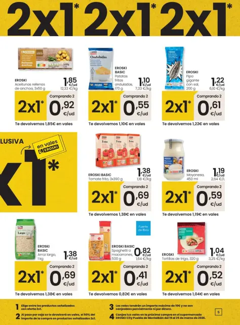Ofertas de Eroski España de 10 marzo a 18 marzo 2026 Ofertas de apertura en Puebla de Montalbán - Página 5
