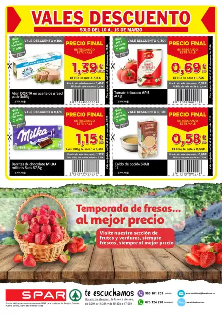 Ofertas de SPAR España de 10 marzo a 16 marzo 2026 Ofertas bombazos - Página 2