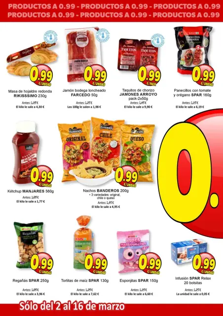 Ofertas de SPAR España de 2 marzo a 16 marzo 2026 Ofertas bombazos - Página 4