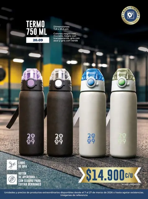 Ofertas de Tiendas D1 Colombia de 7 a 31 marzo 2026 TEMPORADA DE BIENESTAR Y DEPORTE - Página 8