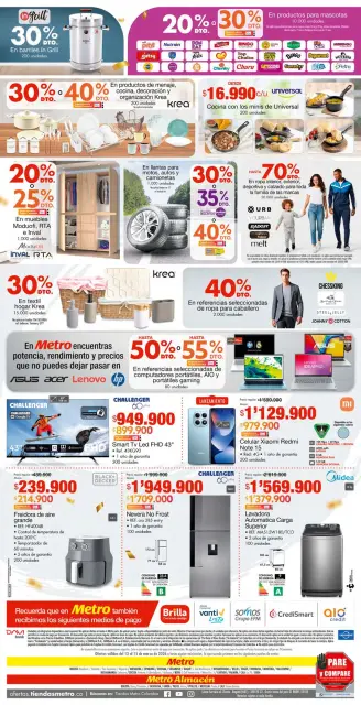 Ofertas de Tiendas Metro Colombia de 10 a 15 marzo 2026 Es Mas Mundial - Página 8