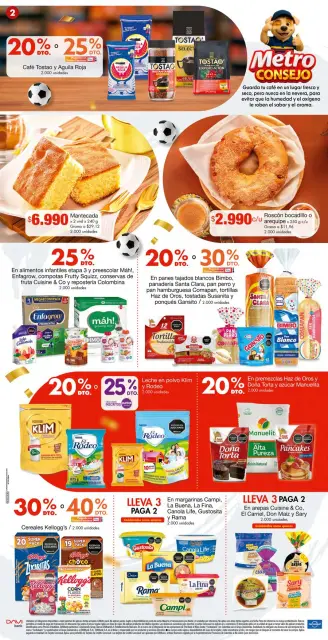 Ofertas de Tiendas Metro Colombia de 10 a 15 marzo 2026 Es Mas Mundial - Página 2