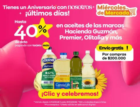 Ofertas de Éxito Colombia de 4 a 31 marzo 2026 Ofertas y gangas exclusivas - Página 7