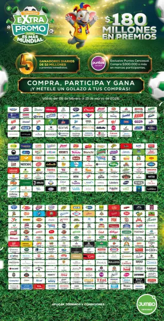 Ofertas de Tiendas Jumbo Colombia de 26 febrero a 15 marzo 2026 Catalogo extrapromo jumbo - Página 2