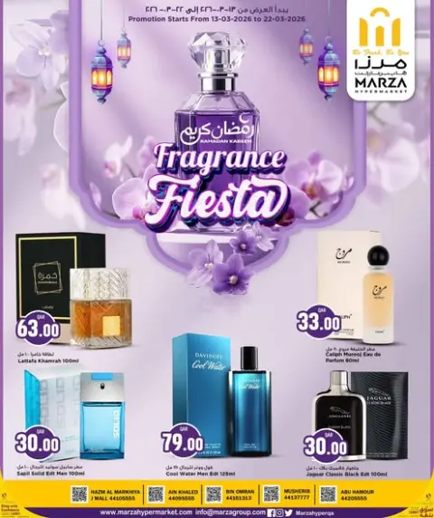 Offres Hypermarché Marza Qatar de 13 à 22 mars 2026 Offres du Festival du Parfum - Page 1