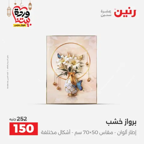 عروض رنين مصر من ١٥ حتى ١٦ مارس ٢٠٢٦ عروض الهدايا والديكورات - صفحة 11