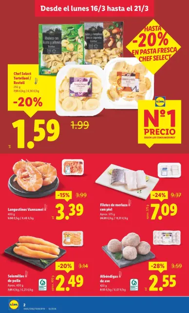 Ofertas de Lidl España de 16 a 21 marzo 2026 Nueva tienda - Página 2