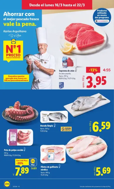 Ofertas de Lidl España de 16 a 22 marzo 2026 ofertas semanales - Página 4