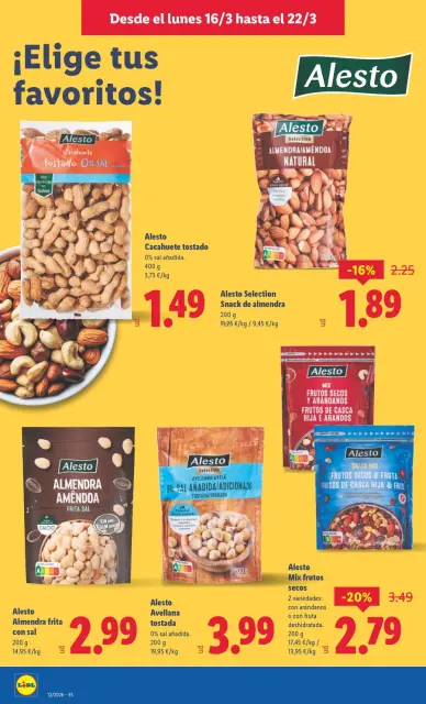 Ofertas de Lidl España de 16 a 22 marzo 2026 ofertas semanales - Página 12