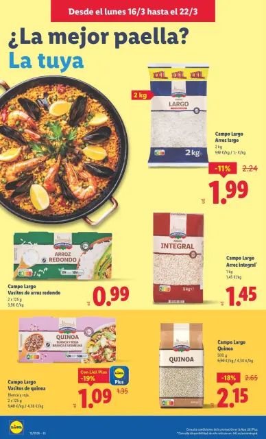 Ofertas de Lidl España de 16 a 22 marzo 2026 ofertas semanales - Página 10