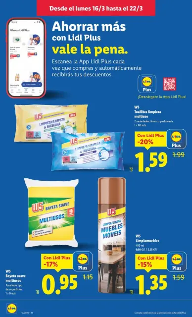 Ofertas de Lidl España de 16 a 22 marzo 2026 ofertas semanales - Página 24