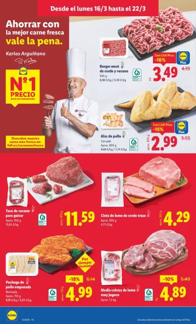 Ofertas de Lidl España de 16 a 22 marzo 2026 ofertas semanales - Página 8