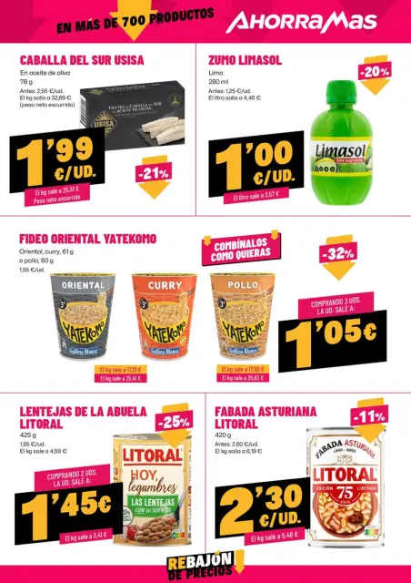 Ofertas de Ahorramas España de 12 a 18 marzo 2026 Rebajón De Precios - Página 11