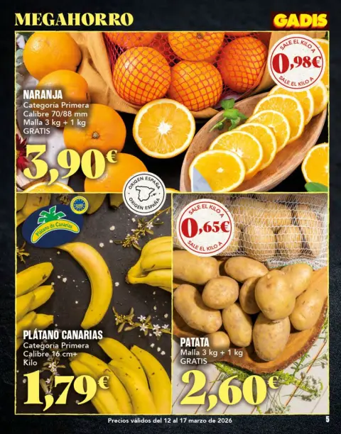 Ofertas de GADIS España de 12 a 17 marzo 2026 Gadis Megahorro - Página 5