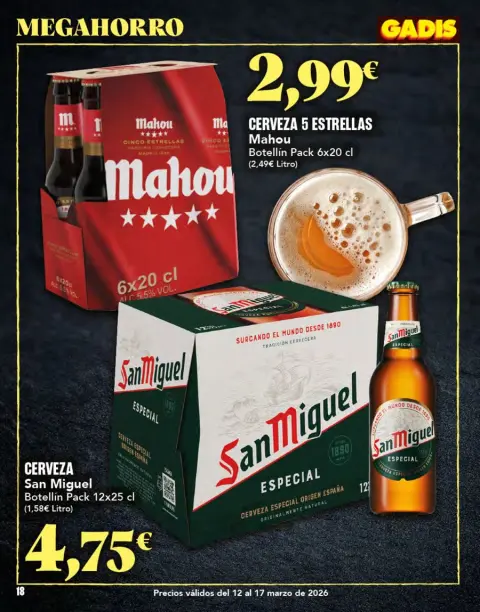 Ofertas de GADIS España de 12 a 17 marzo 2026 Gadis Megahorro - Página 18