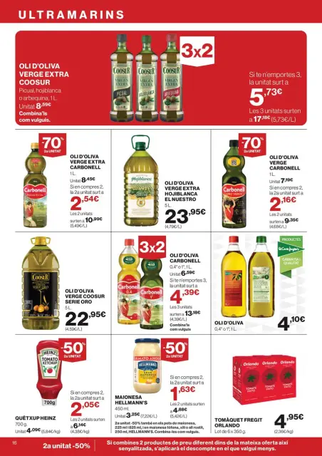 Ofertas de Hipercor España de 12 a 24 marzo 2026 -50% 2ª Unidad en Miles de Productos - Página 16