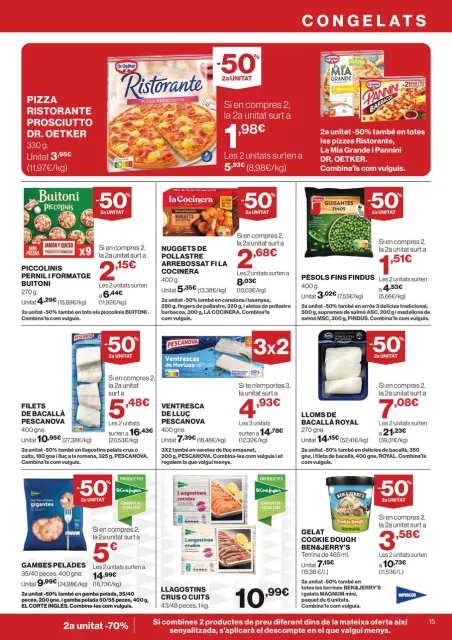 Ofertas de Hipercor España de 12 a 24 marzo 2026 -50% 2ª Unidad en Miles de Productos - Página 15